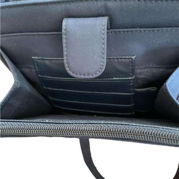 Jennifer Moore Crossbody Bag Purse Navy Blue - Picture 10 of 13